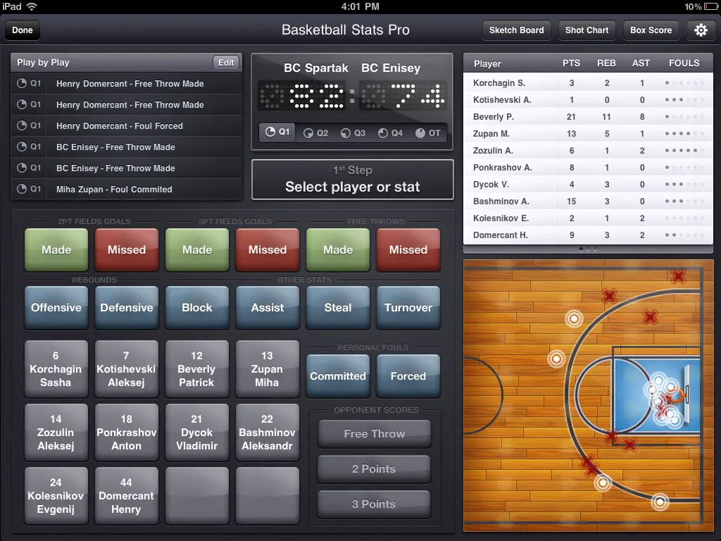 Free Basketball Stat Software For Mac