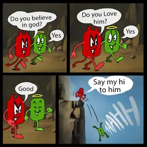 Ahoopla poopla meets god.webp