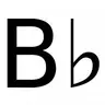 B flat