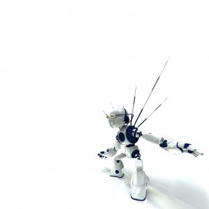 Spiked_White_Robot