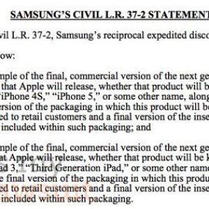 samsung letter