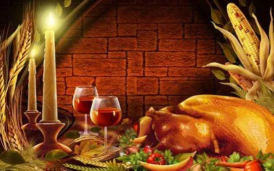 Free Thanksgiving iPad Wallpapers