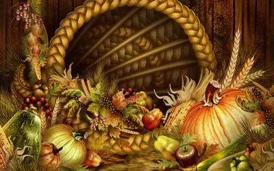 Free Thanksgiving iPad Wallpapers