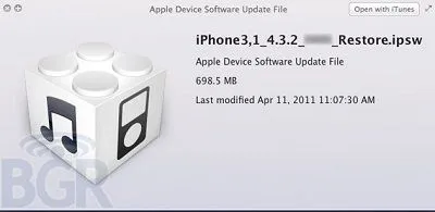 iOS 4.3.2