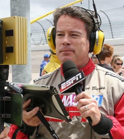 NASCAR reporter