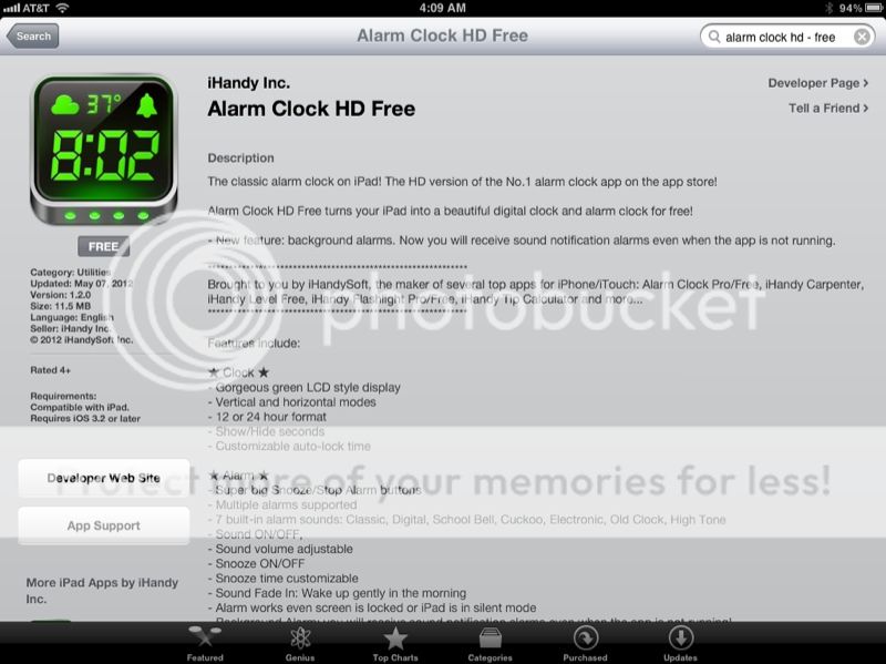 Alarm Clock HD on the App Store